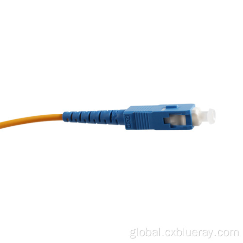 Fiber Patch Cord /Pigtail SC-SC Simplex SIngle mode fiber optic patch cord Supplier